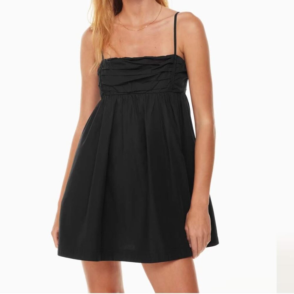 Aritzia 100% Cotton Black Dress
